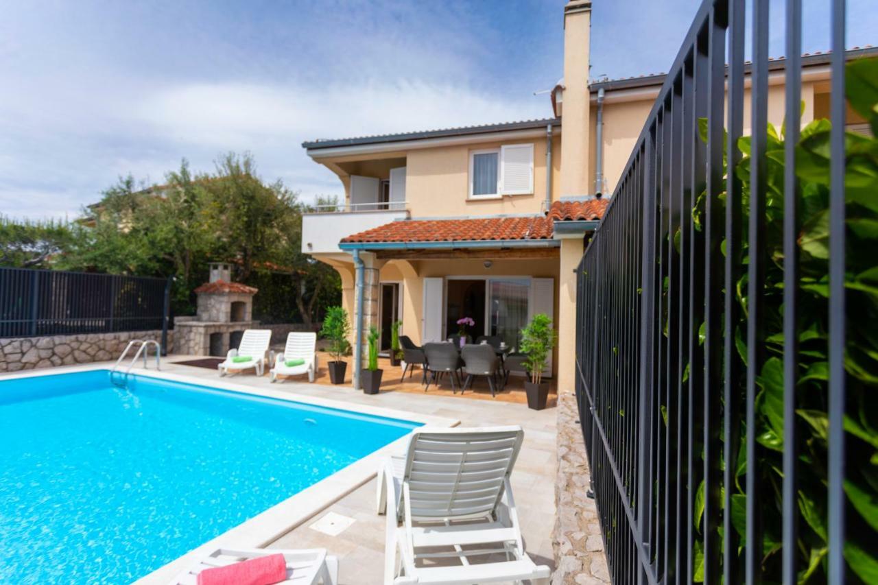 Villa Pianka Krk Town Esterno foto