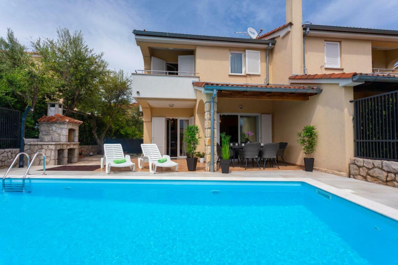 Villa Pianka Krk Town Esterno foto