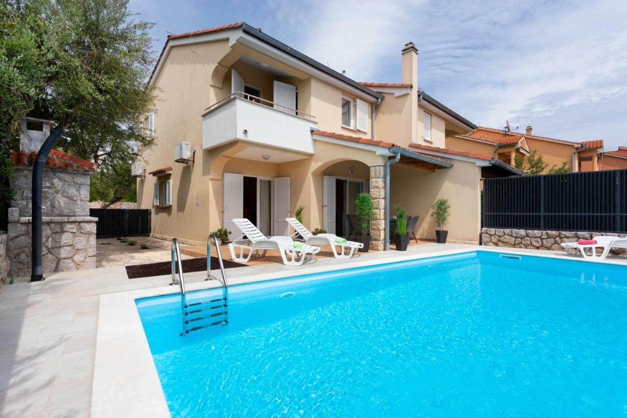 Villa Pianka Krk Town Esterno foto